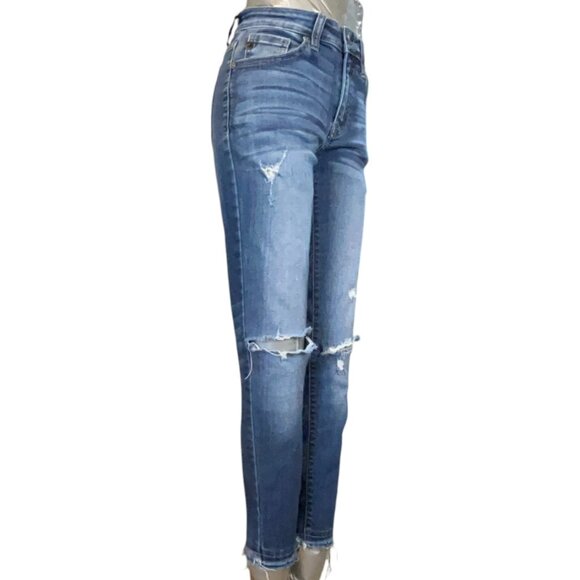 RESALE KanCan Mid Rise Skinny Distressed Estilo Denim Jeans